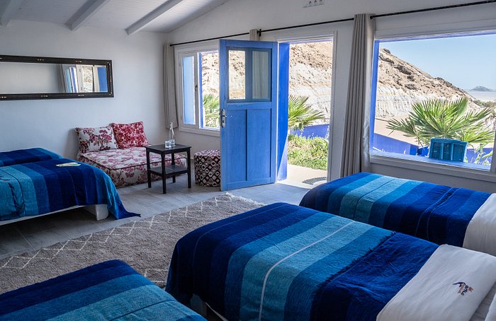 Bungalows sur la plage au Dakhla Attitude pour un séjour kitesurf Dakhla, voyage organisé Dakhla tout compris et Dakhla Maroc voyage